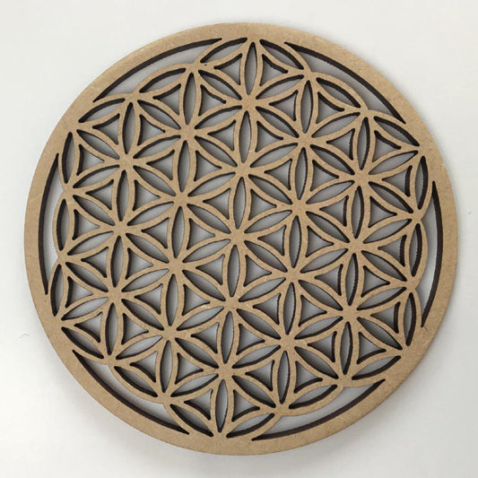 Fleur de vie en bois